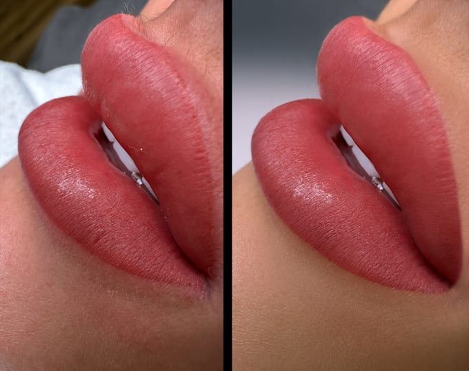 do retouching for permanent makeup artists