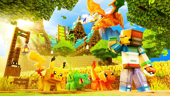 make trending minecraft thumbnails for your videos