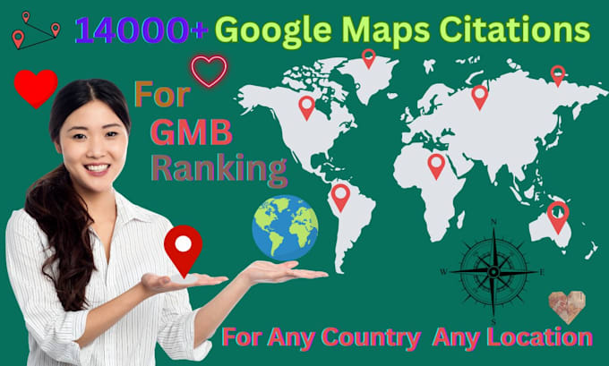 boost local SEO with 14,000 google map citations