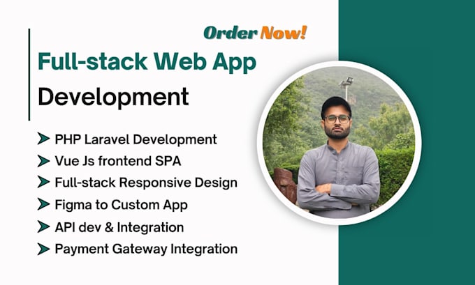 be PHP laravel developer for full stack web app