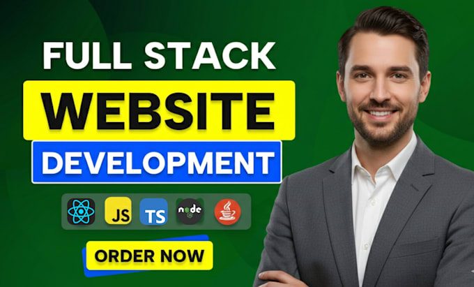 build custom website as full stack website developer, website development