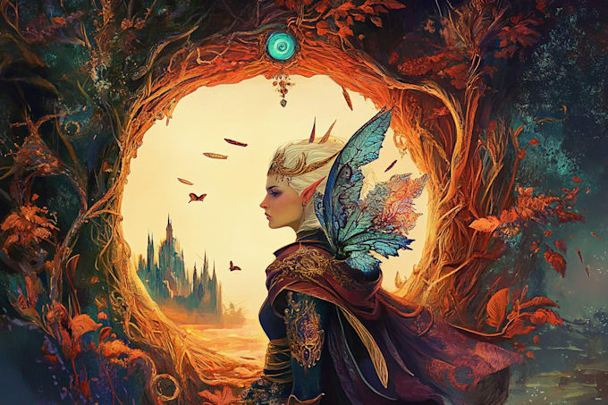 create stunning fantasy illustrations