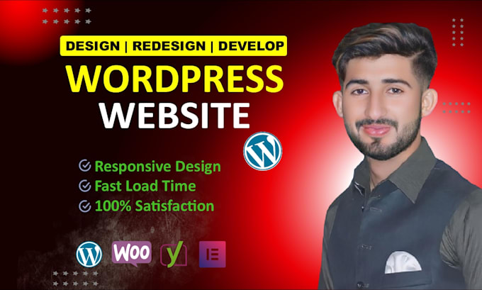 develop wordpress website or redesign wordpress website