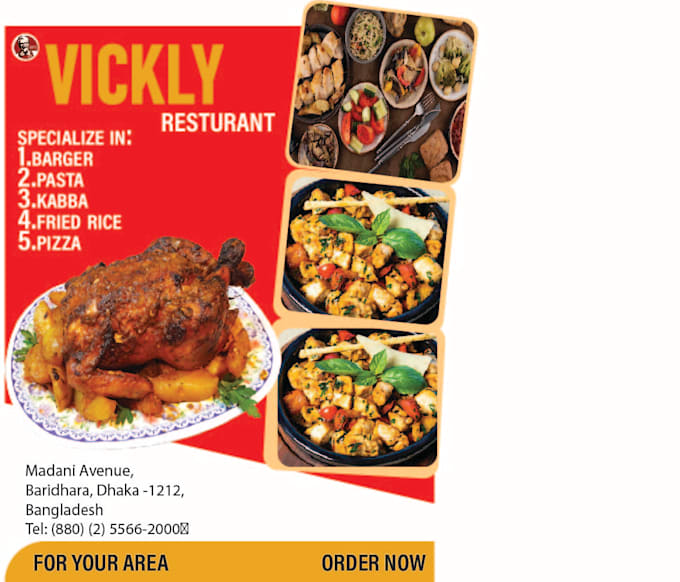 create satisfying flyer design