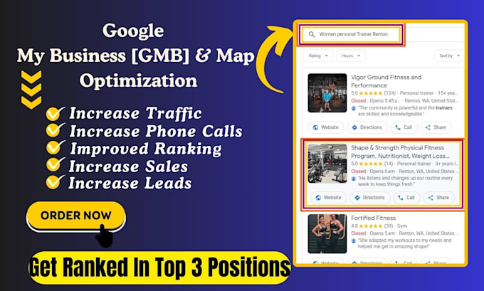 do gmb listing, gbp optimization and ranking with local SEO
