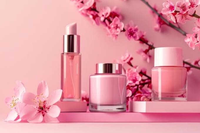 do 3d cosmetic animation, 3d product model and 3d design