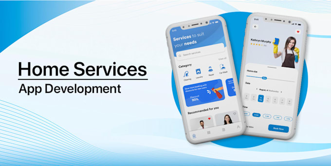build home service app,home delivery app,home care app, home laundry service app