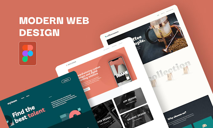 do figma website design, ui ux design, landing page design
