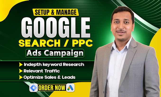 integrate and setup search ads, google ads adwords PPC campaign