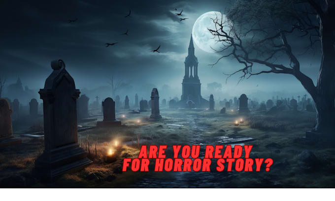 write a scary horror story, ghost tale, or psychological thriller