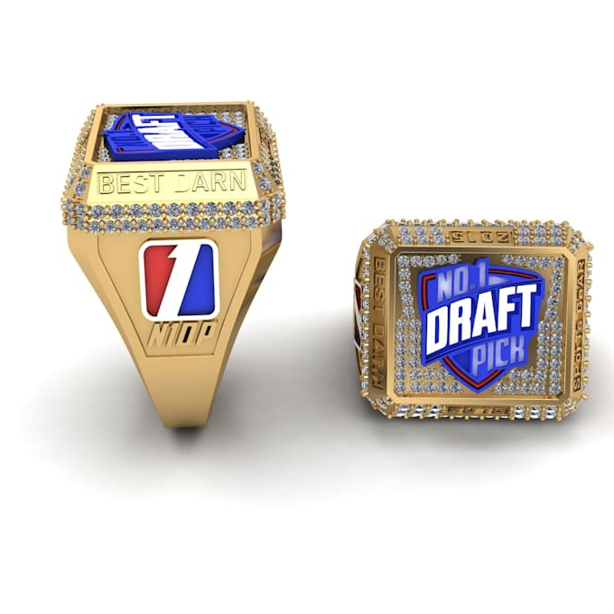 design signet ring for 3d printing or rendering