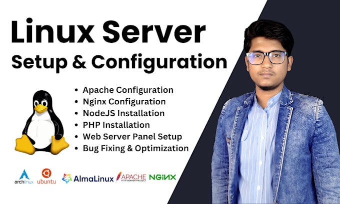 setup or fix linux server with apache, nginx, openlitespeed, litespeed