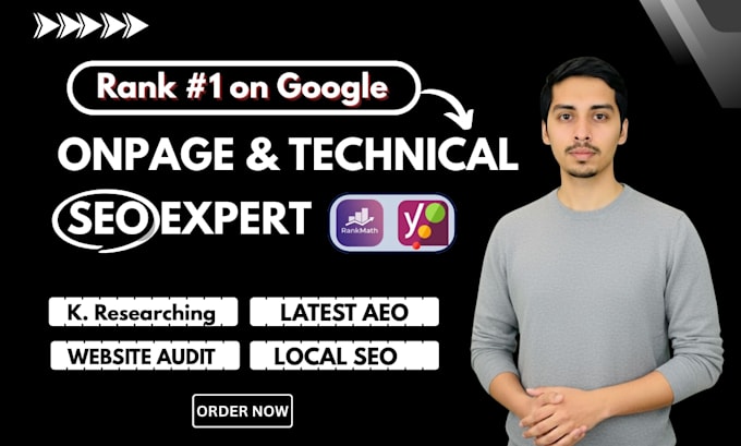 do onpage local seo technical optimization for your wordpress ,shopify website