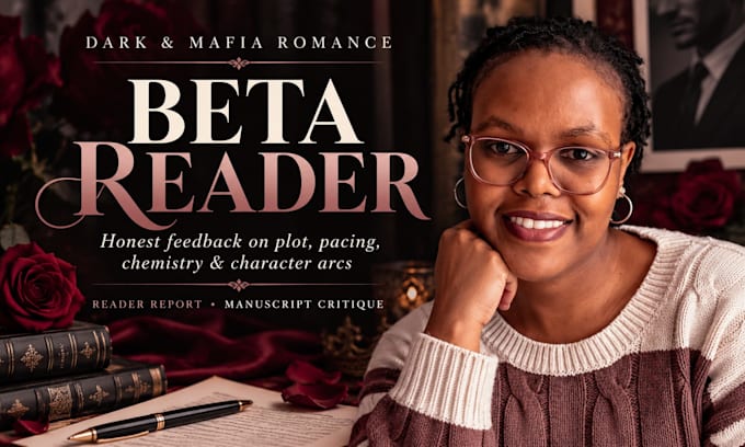 beta read your dark or mafia romance manuscript