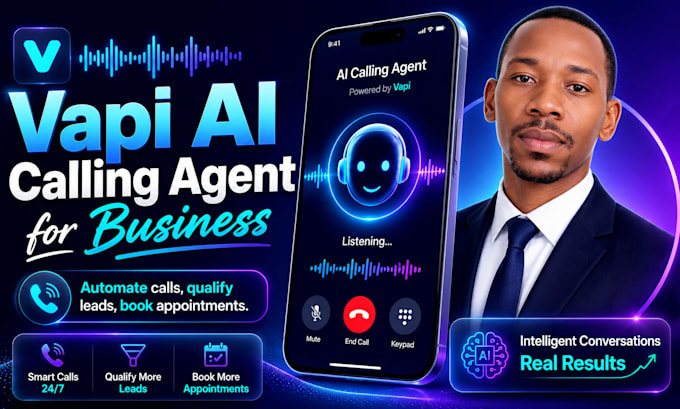 build an ai calling agent with vapi retell or synthflow for your business