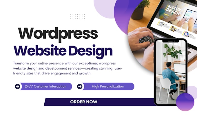 design wordpress school website, customize lms website and landing page