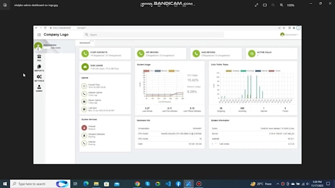 make a call center using voip, vicidial, 3cx, fusion, issabel, elastix, freepbx,