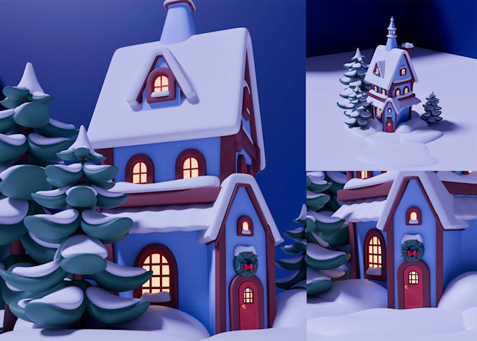 create 3d assets, environment or isometric game art