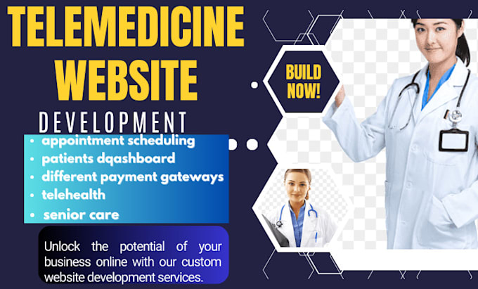 build saas ai medical website dna testing hipaa dental telemedicine healthcoach