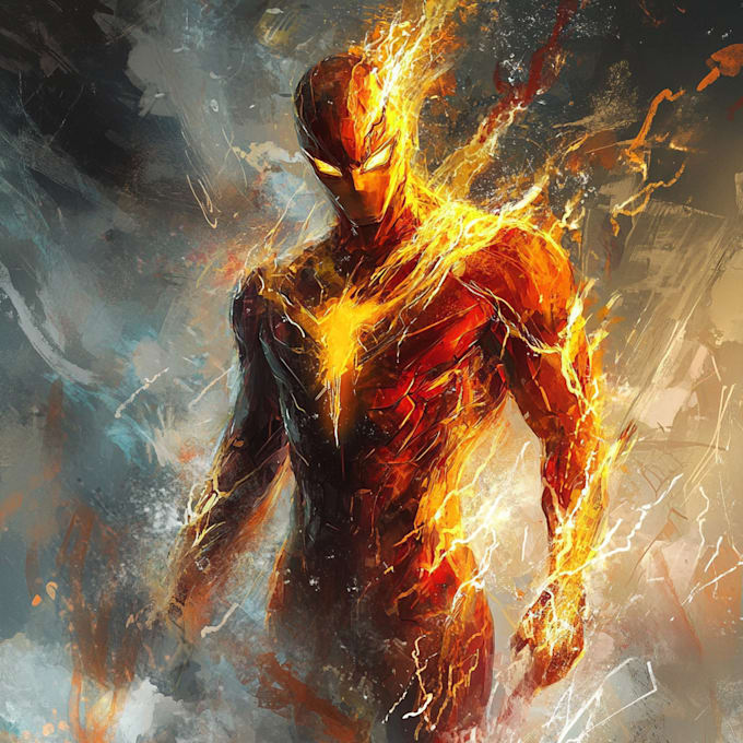 create you a superhero character in unique style
