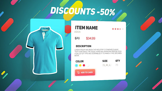 create product promotional ads