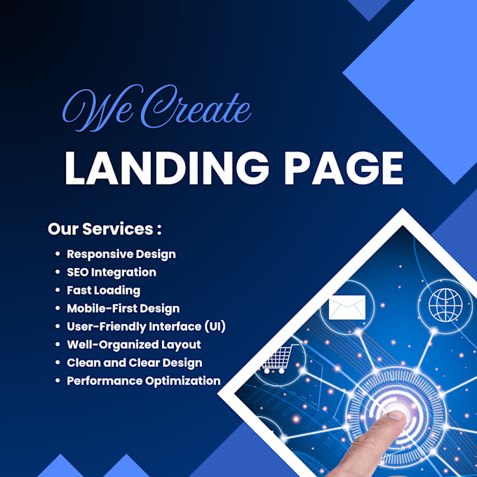 get expert landing page designer, SEO optimized