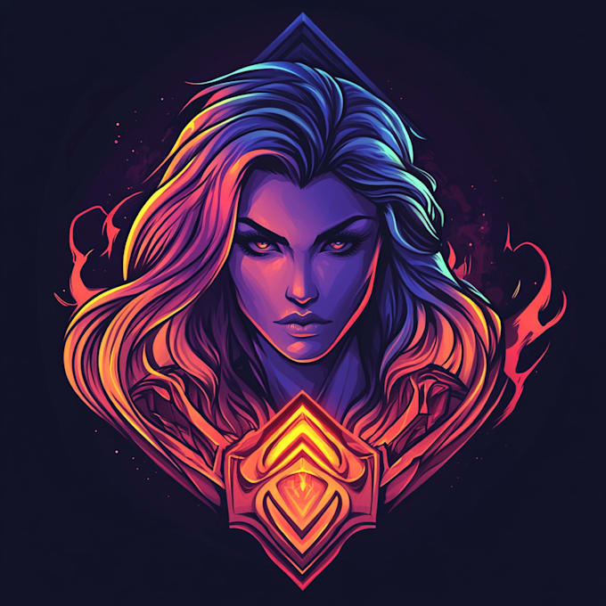 make a custom fantasy, logo design