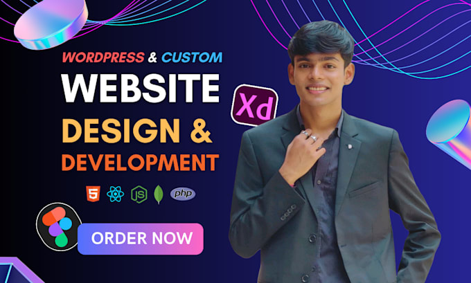 design your business website, app in figma and adobe