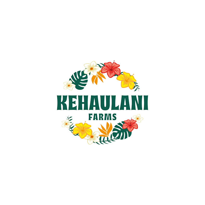 design forest therapy and organic farm logo