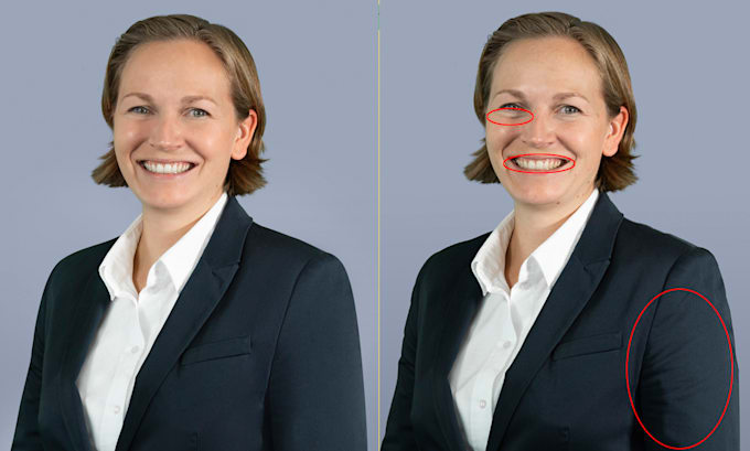 retouch portraits, enhance skin, and remove reflections