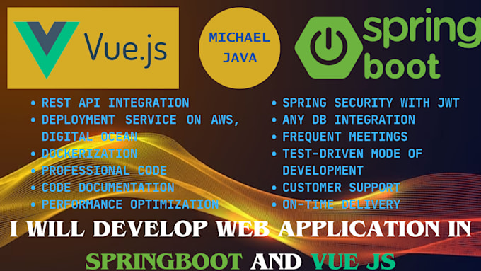 Develop web applications in spring boot and vue js by Ngogoyomichael ...