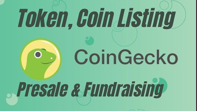cg coin listing coinmarketcap token listing coingecko cmc presale mc ido listing