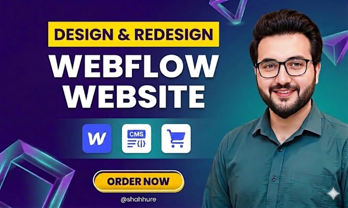 design or develop webflow website, webflow expert, figma to webflow