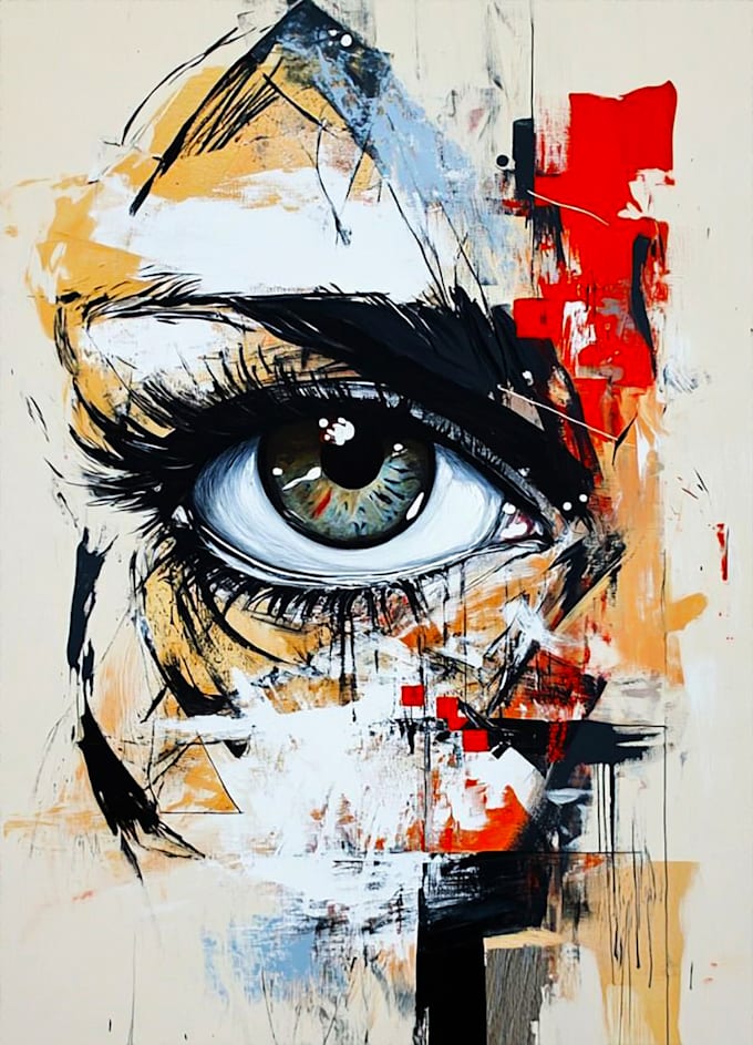 create your abstract art colorful digital art