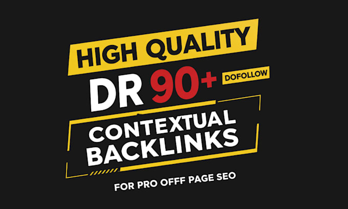 create DR 90 backlinks