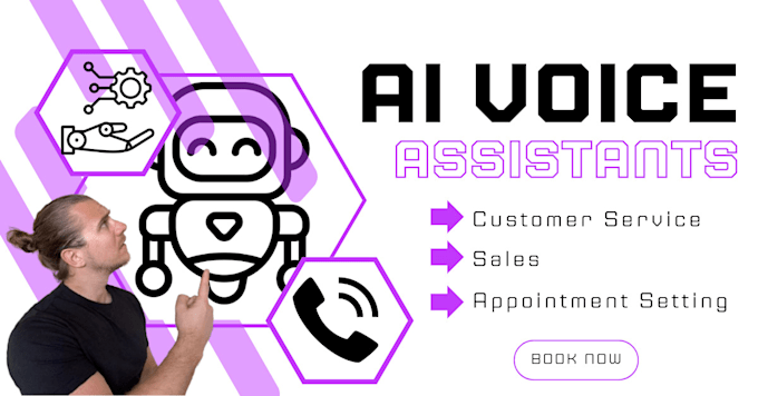 Build an ai voice salesmen for your business by United_one | Fiverr