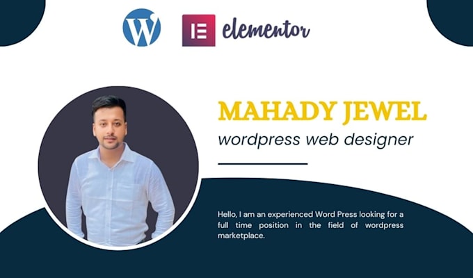 design a modern and responsive wordpress website for your business