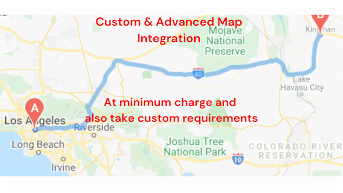 integrate google maps API in your website