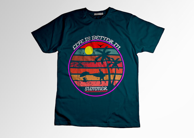 create typography t shirt design