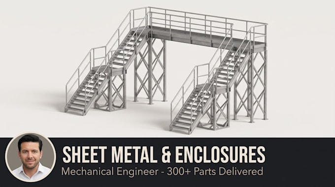 do 3d cad product design for sheet metal and plastic enclosures
