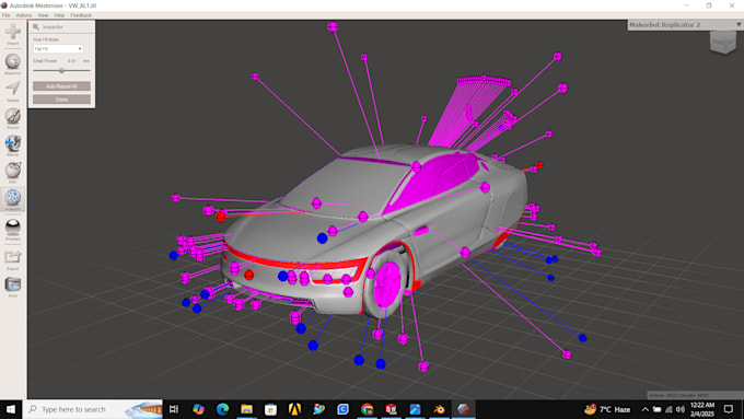 repair 3d models for 3d printing and machining