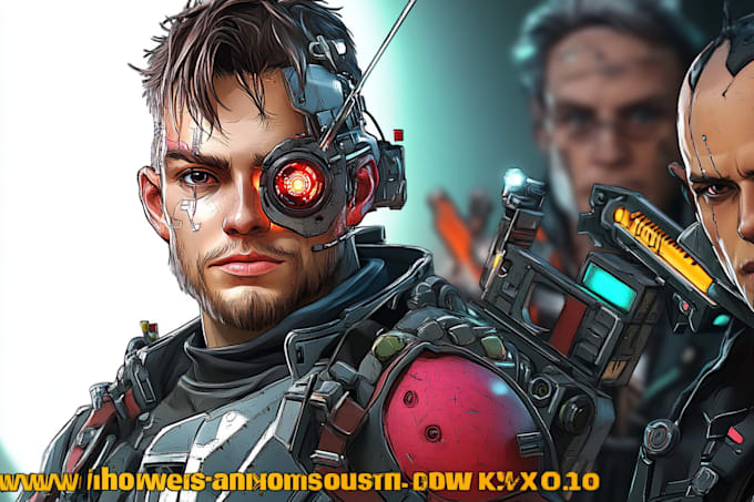 Draw sci fi , cyberpunk , mecha, fantasy character design by Alondrerso ...