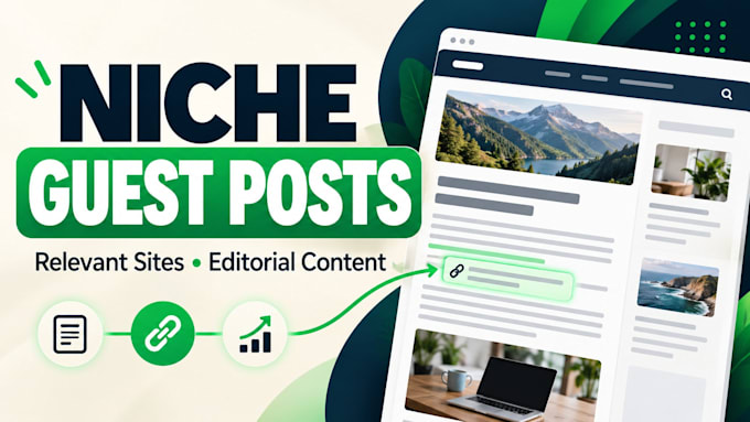 publish a tech niche guest post with a contextual backlink