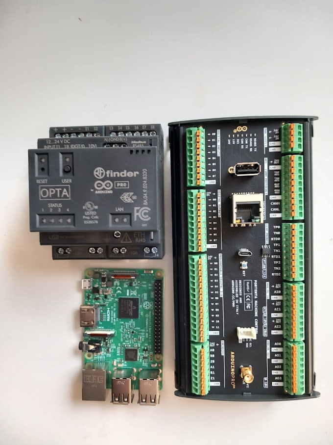 arduino opta and portenta machine control projects