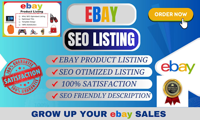 do ebay listing, ebay product listing, ebay lister, ebay product upload
