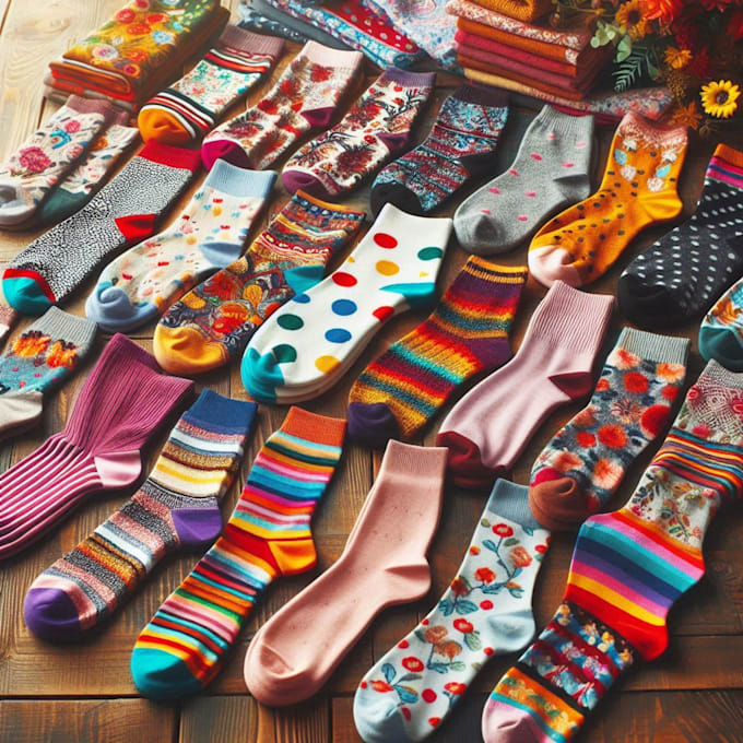 create unique socks design for your brand