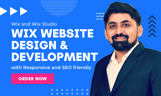 design and develop a responsive wix website with online store