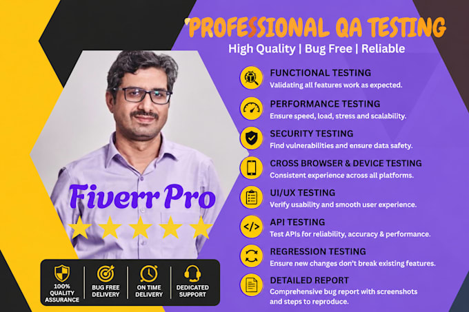 test your website mobile app and provide detailed QA bug report