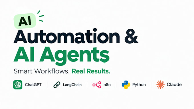 create ai automation agents with langchain and llm integration