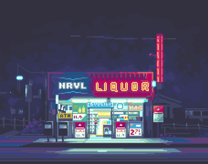 Create A Pixel Art Background And Scenery By Arveyyudi Darth vader wallpaper, star wars, background, the. create a pixel art background and scenery
